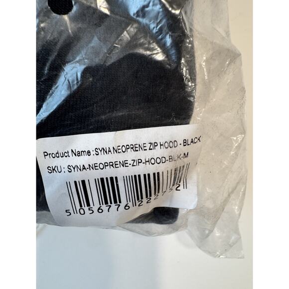 SYNA WORLD NEOPRENE ZIP HOOD BLACK MEDIUM - Picture 5 of 5